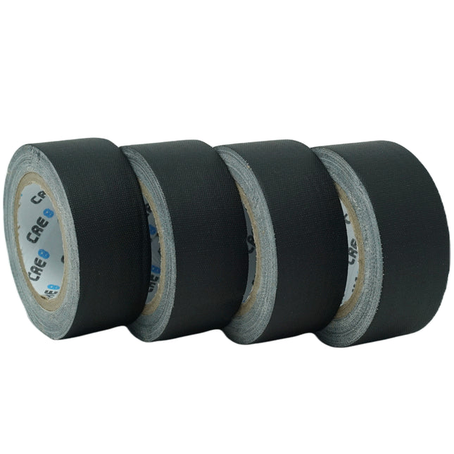Mini NRG Matt Gaffer Tape - 24mm x 5M -  Black Bundle