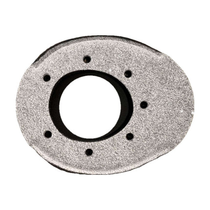 BlueStar Oval Large #6012 viewfinder eyecushion, Ultrasuede Grey