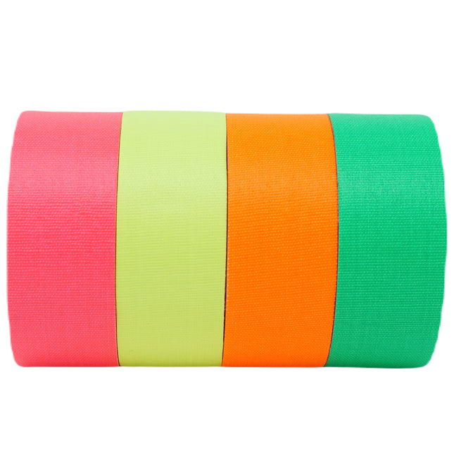 Mini NRG Matt Gaffer Tape - 24mm x 5M - Fluro Bundle