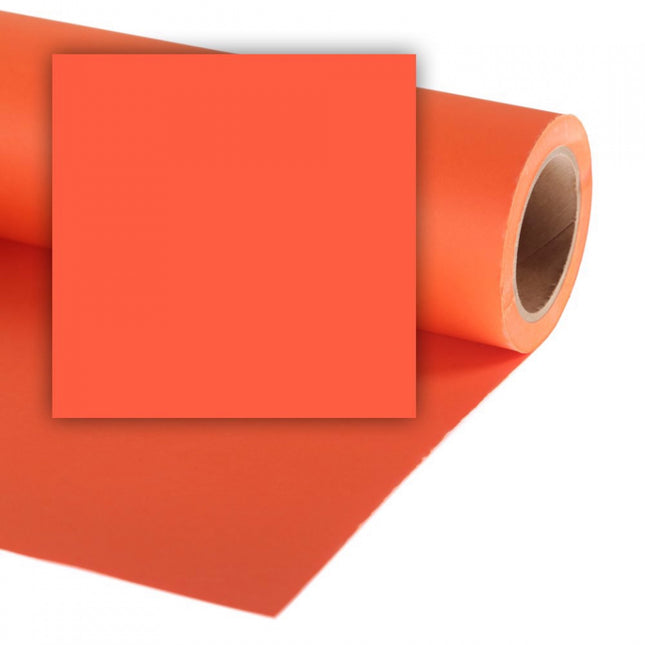 Colorama 2.72 X 11M Seamless Background Paper – Mandarin