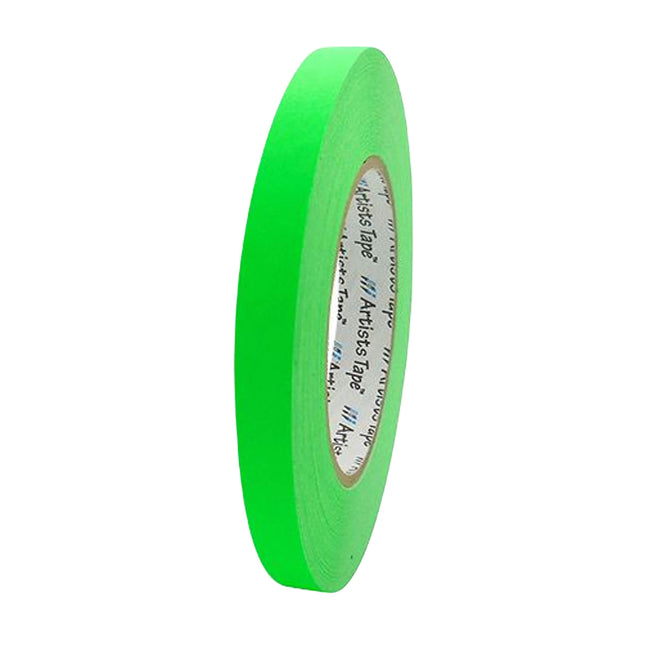 Console/Artist Premium Paper Tape Fluro 12mm (1/2in) X 55 Yards