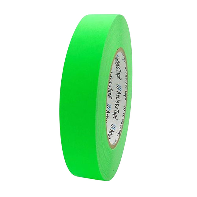 Console/Artist Premium Paper Tape Fluro 25mm (1/2in) x 55 Yards
