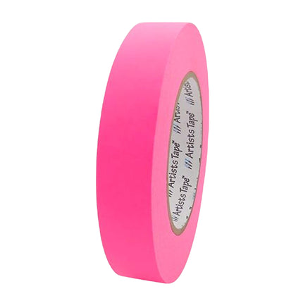 Console/Artist Premium Paper Tape Fluro 25mm (1/2in) x 55 Yards