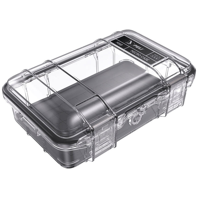 Peli M50 MicroCase - Clear with Black Liner