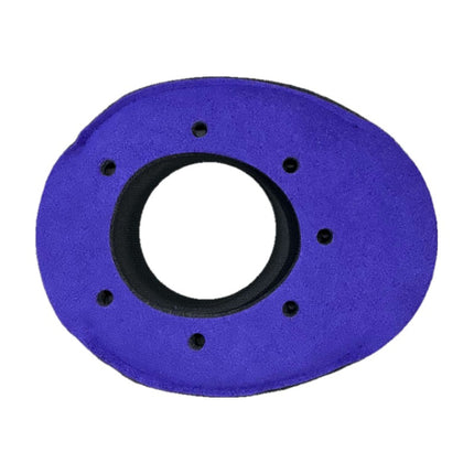 BlueStar Oval Large #6012 viewfinder eyecushion, Ultrasuede Purple