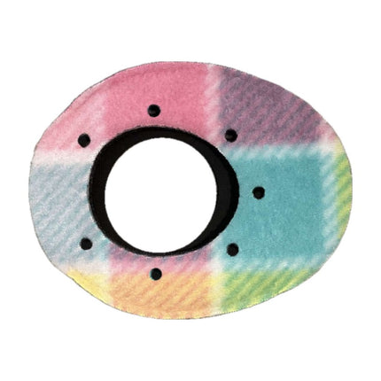 BlueStar Oval Large #6012 viewfinder eyecushion, Fleece Pixel