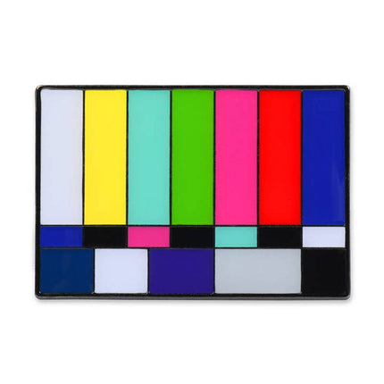 Film Pin Society - Color Bars and Tone Enamel Pin