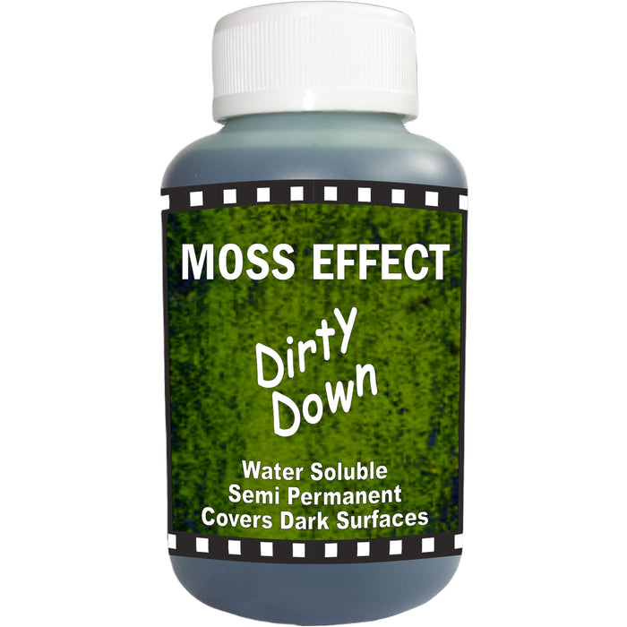 Dirty Down - Water Soluble Paint - Moss Effect - Large 250ml pot