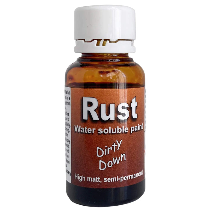 Dirty Down - Water Soluble Paint - Rust Effect - Small 25ml pot