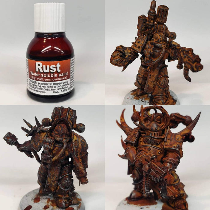 Dirty Down - Water Soluble Paint - Rust Effect - Small 25ml pot