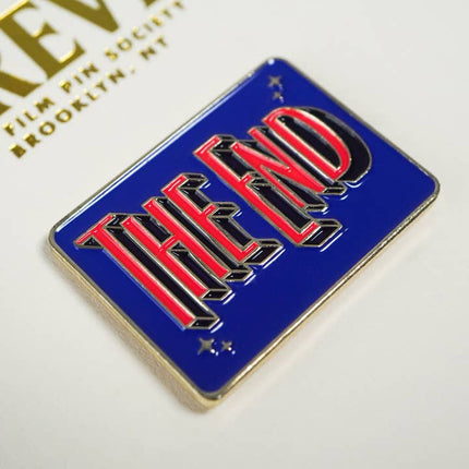 Film Pin Society - The End Credit Enamel Pin