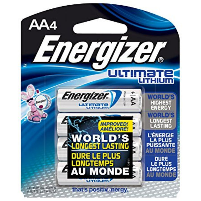 Energizer AAA Lithium Batteries (4 Pkt) ( Clearance )