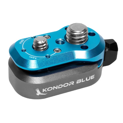Kondor Blue Mini Lock Quick Release Plate For Professional Camera
