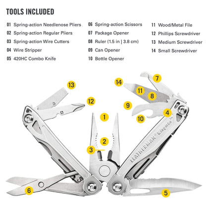 Leatherman Wingman Multi-Tool - Stainless Steel