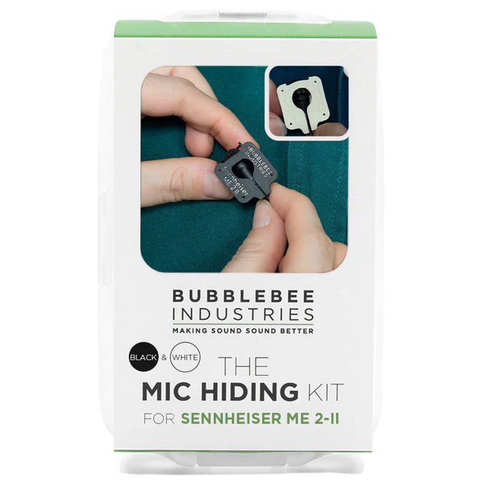 The Mic Hiding Kit For Sennheiser ME 2-II - Black & White