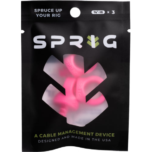Sprig 3/8in cable management device for filmmakers