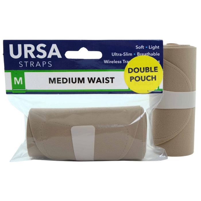 URSA - Waist Strap (M) - Double/Big Pouch - Beige ( Clearance )