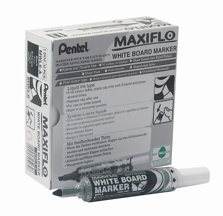 Pentel Maxiflo Drywipe Whiteboard Pen