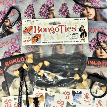 Bongo ties - Multi-Purpose Elastic Ties (10 Pack)
