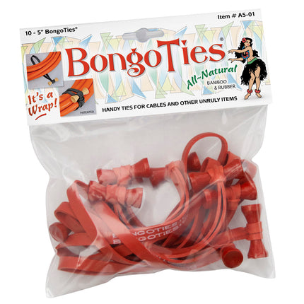 Bongo ties - Multi-Purpose Elastic Ties (10 Pack)