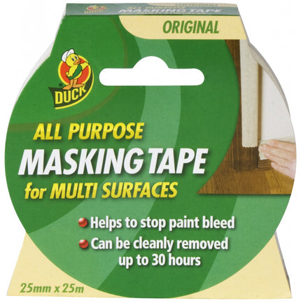 Duck Tape All Purpose Masking Tape Beige 50mm x 50m
