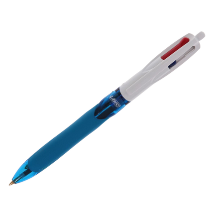 Bic 4 Colours Grip Medium Ballpoint Pen Black/Blue/Red/Green