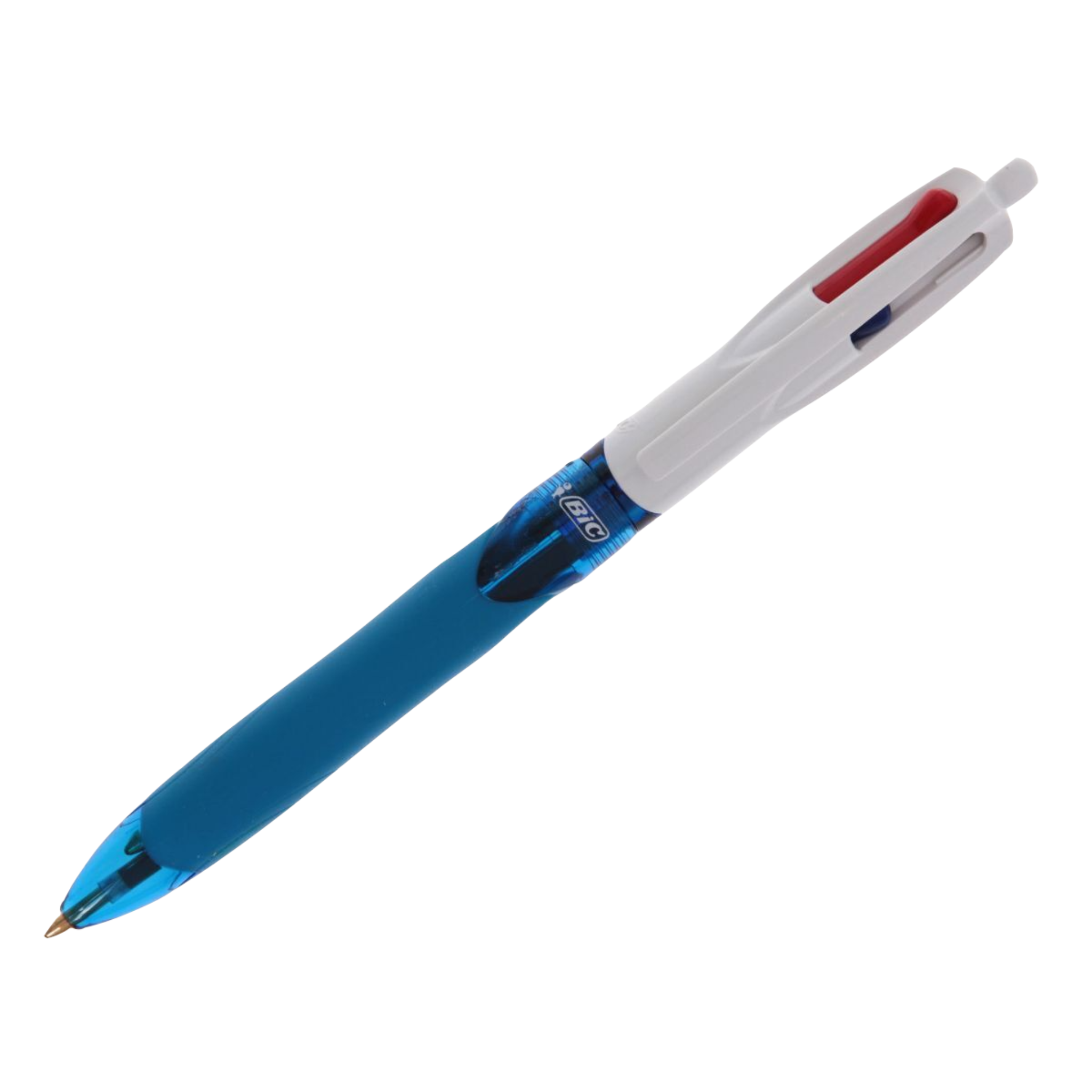 Bic Colours Grip Medium Ballpoint Pen Black/Blue/Red/Green