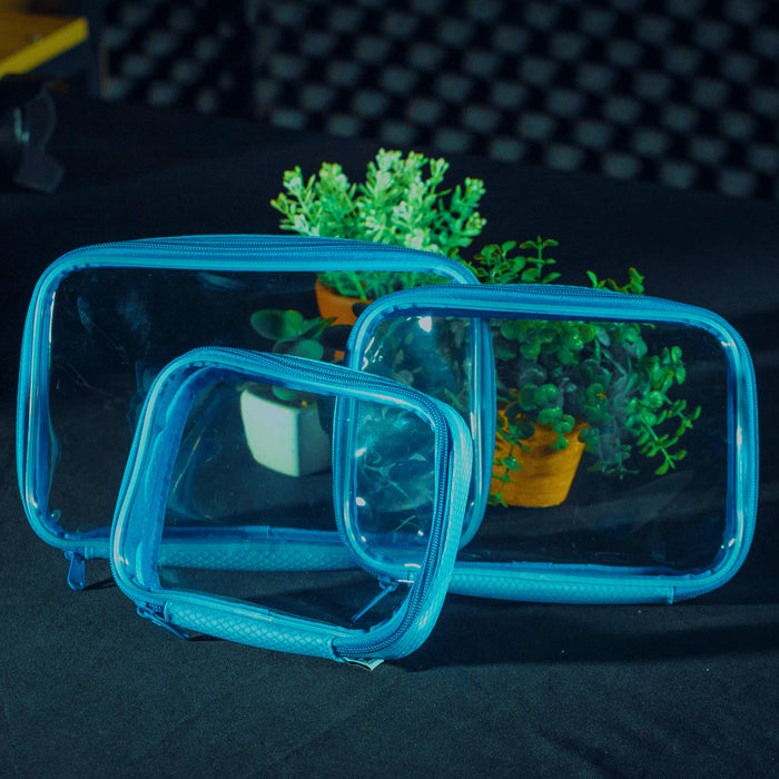 Transparent Storage Cases Set