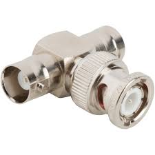 BNC T Piece (F+F-M) (75ohm)