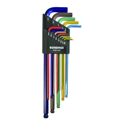 Bondhus 69637 Ball End Hex Imperial - 13pc - Multi