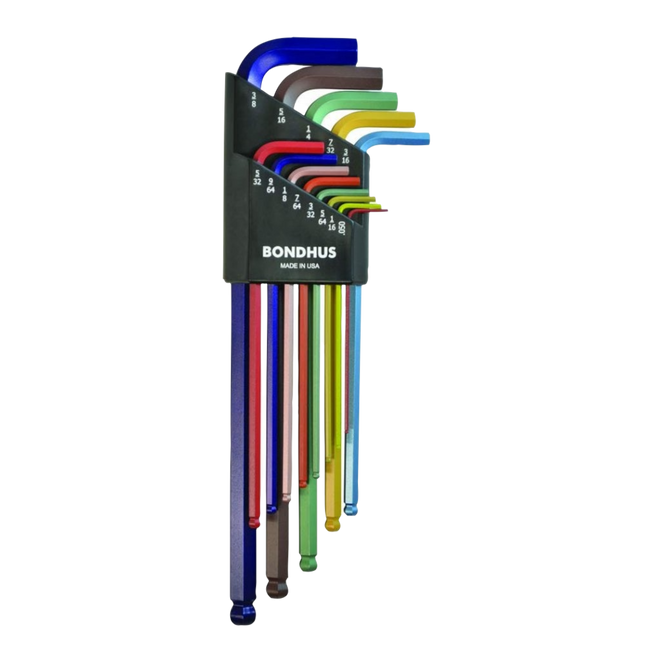 Bondhus 69637 Ball End Hex Imperial - 13pc - Multi