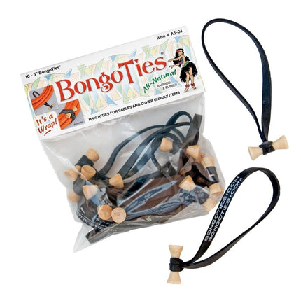 Bongo ties - Multi-Purpose Elastic Ties (10 Pack)