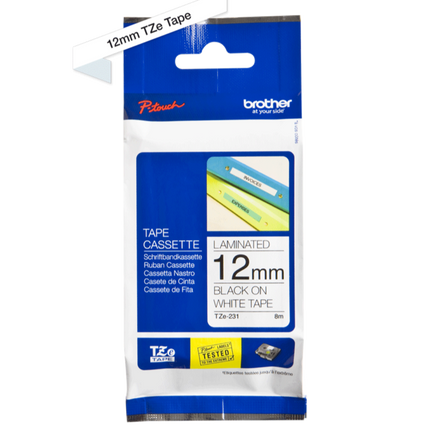 Brother P-touch 12mm (TZe Tape)