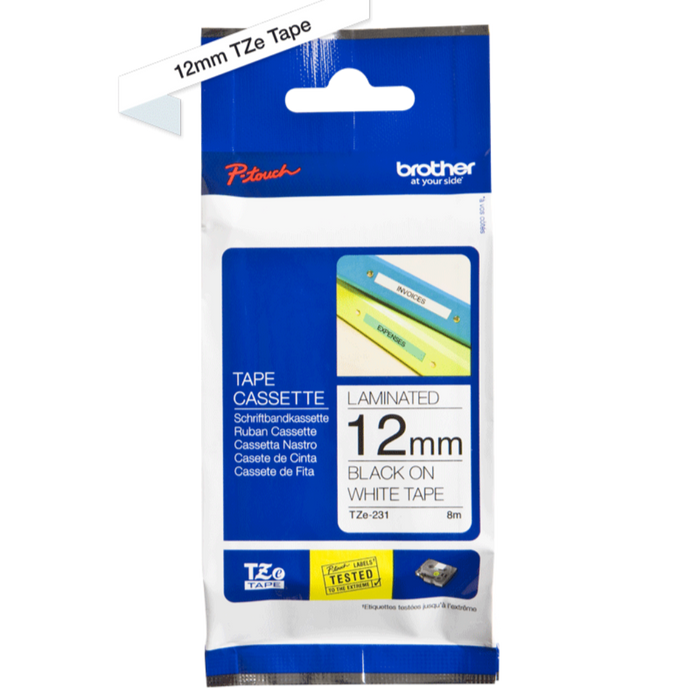 Brother P-touch 12mm (TZe Tape)