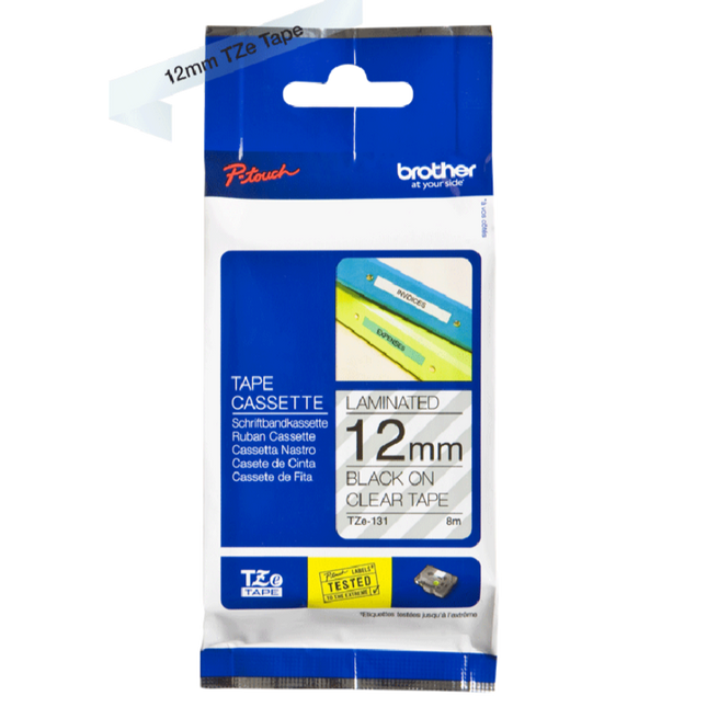 Brother P-touch 12mm (TZe Tape)