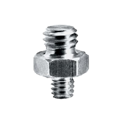 Manfrotto 147 -  Short Adapter Spigot 3/8' M and 1/4' M