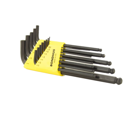 Bondhus 10937 Ball End Hex - Imperial 13pc Black