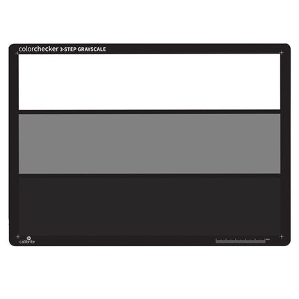 Calibrite ColorChecker 3-Step Greyscale