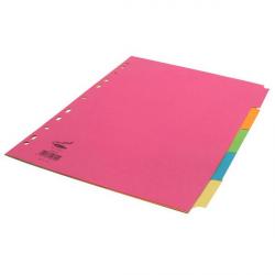 Concord Bright Subject Divider 5-Part