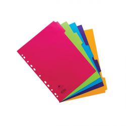 Concord Bright Subject Divider 5-Part