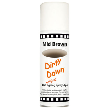 Dirty Down - Ageing Spray - Mid Brown - 400ml Aerosol