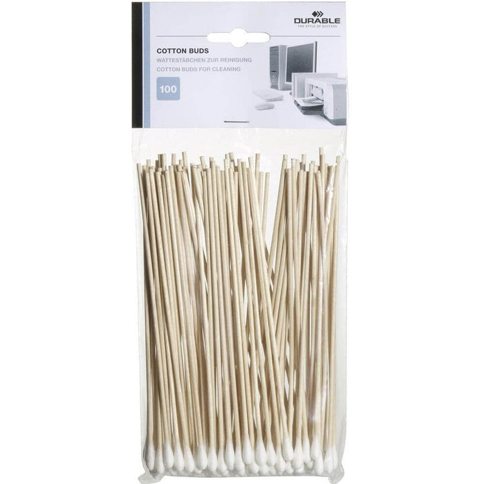 Durable Long Cotton Buds (x100)