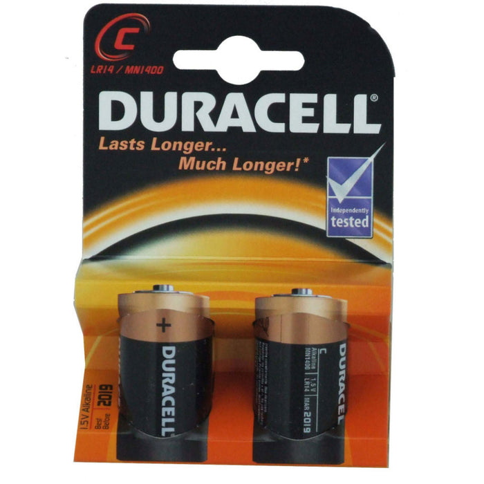 Duracell Base C Battery (Pack 2)