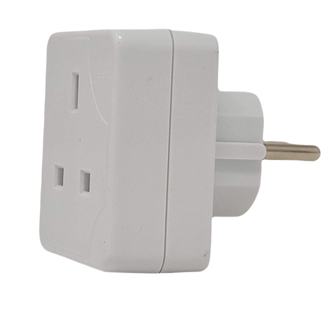 Duralon Travel Adaptor (UK to Europe)