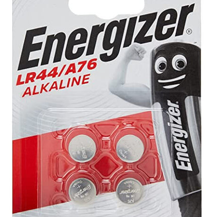 Energizer LR44/A76 Alkaline - Pack 4