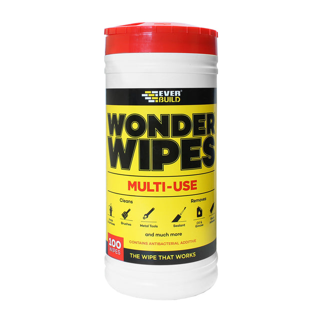 Everbuild Wonder Wipes Tub Of 100