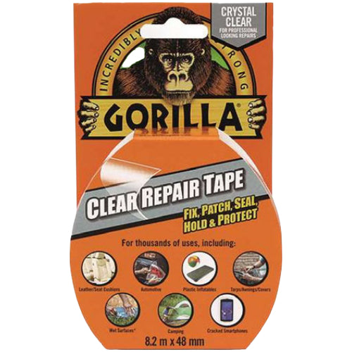 Gorilla Clear Repair Tape - 8.2m