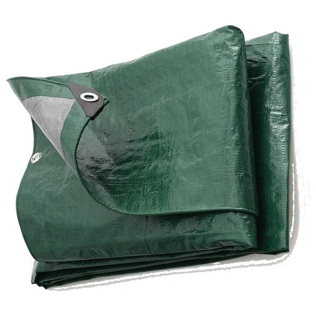 Green/Silver Tarpaulin 2m x 3m