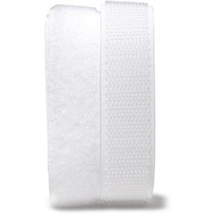 Self Adhesive Hook & Loop - White