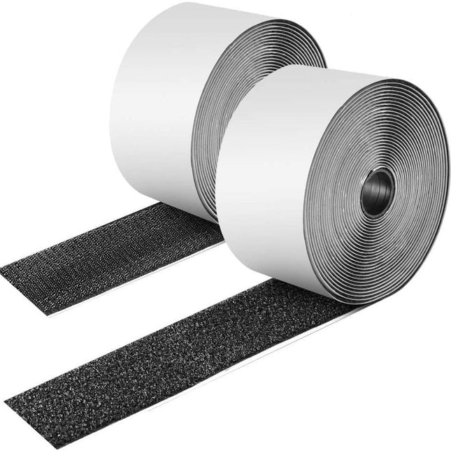 Self Adhesive Hook & Loop - Black